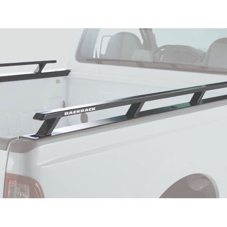 Backrack 80523 Side Rails to use w/ Standard Bed Black, No Drill Fits 2015-2024 Ford F-150 8' Bed