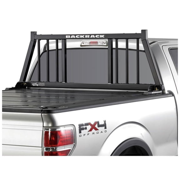 BACKRACK by RealTruck Three Round Rack Frame Only | Black, No Drill | 147TR | Compatible with 1999-2024 Ford F-250/F-350/F-450; 2017-2024 Ford F-550