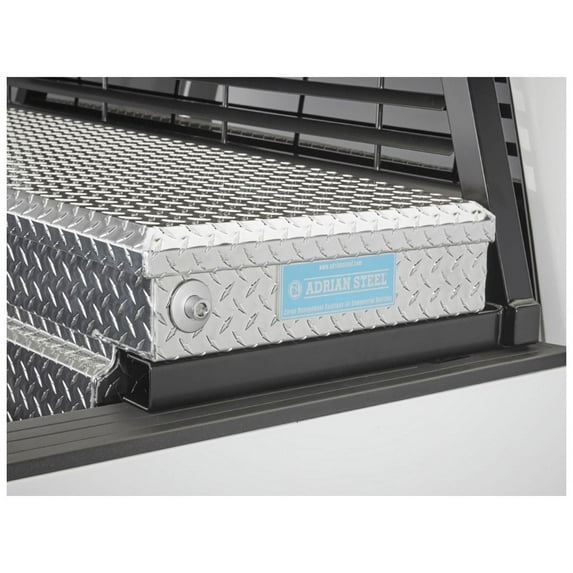 BACKRACK by Realtruck Hardware Kit for use w/ 21" Toolbox, Black, No Drill Compatible with 1997-2014 Ford F-150