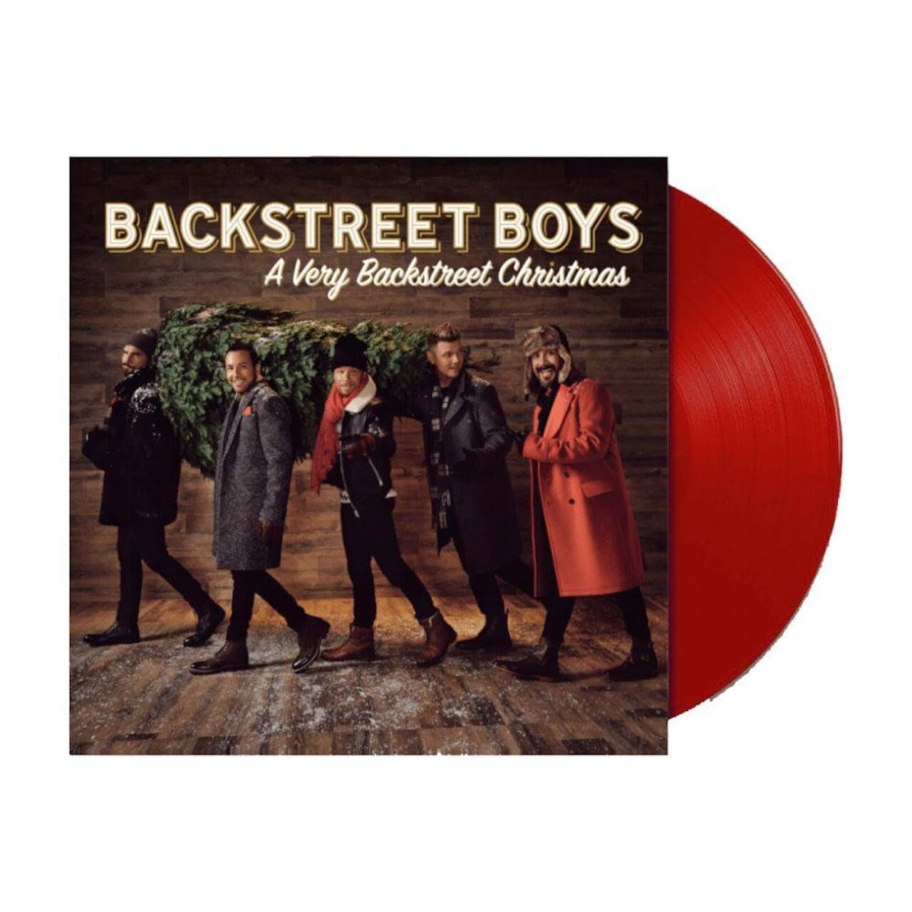 BACKSTREET BOYS BACKSTREET BO A VERY BACKSTREET CHRISTMAS (RED LP) BACKSTREET BO (Vinyl Record)