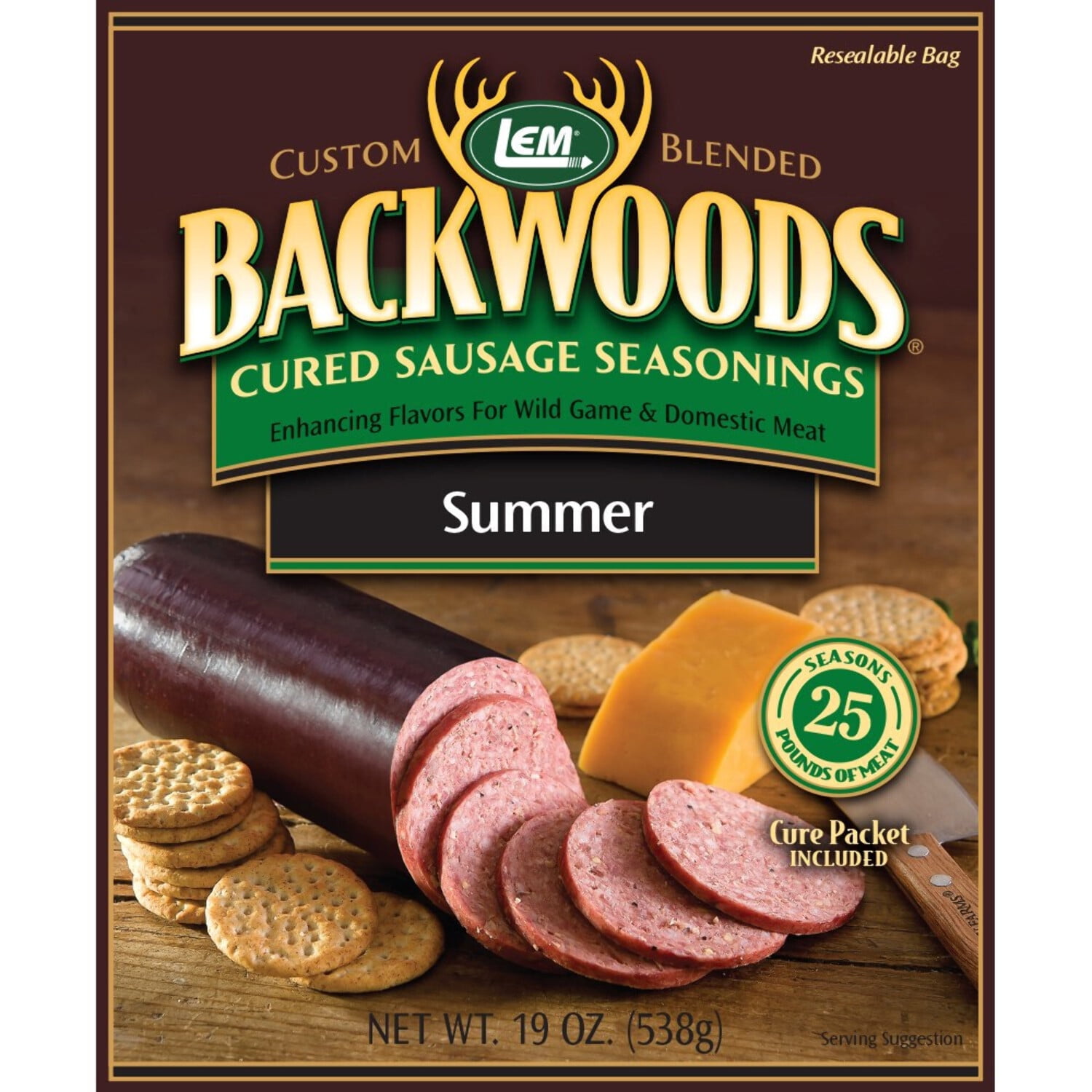 BACKWOODS SUMMER SAUSAGE SEASONING Walmart