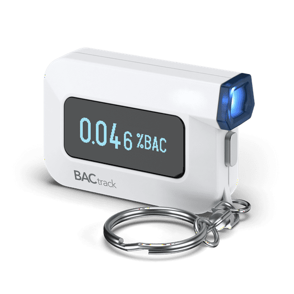 BACtrack C6 Keychain Breathalyzer | Professional-Grade Accuracy | Optional Wireless Smartphone Connectivity | Compatible with iPhone, Google & Samsung Android Devices | Apple HealthKit Integration