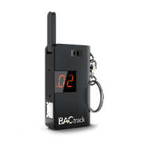 BACtrack Keychain Breathalyzer (Black) | Ultra-Portable Pocket Keyring Alcohol Tester for Personal Use