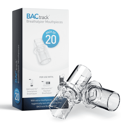 BACtrack Keychain Breathalyzer Mouthpieces (20 Pack) MPKC20
