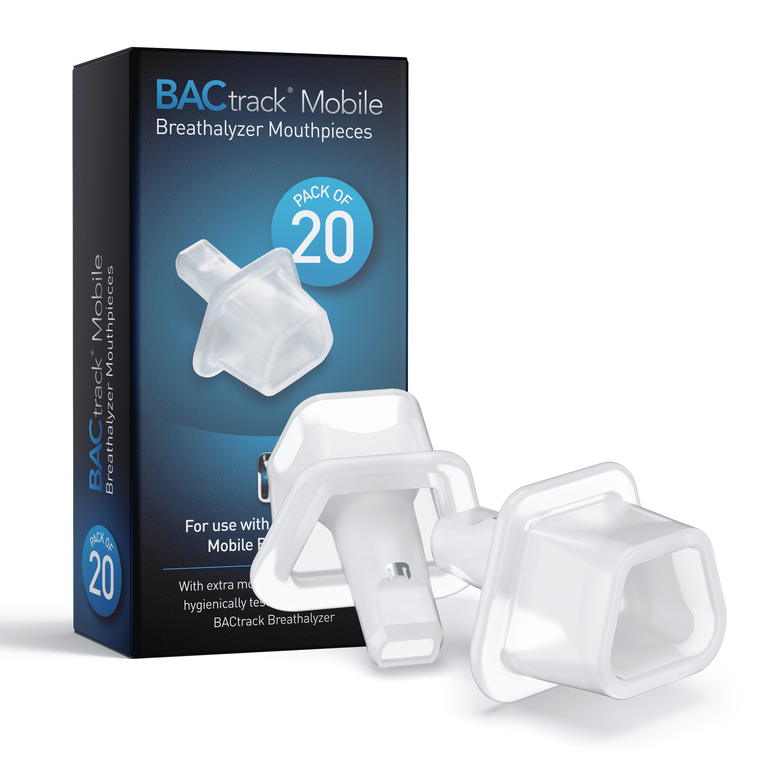 BACtrack Mobile Breathalyzer Mouthpieces (20 Pack) MPM520