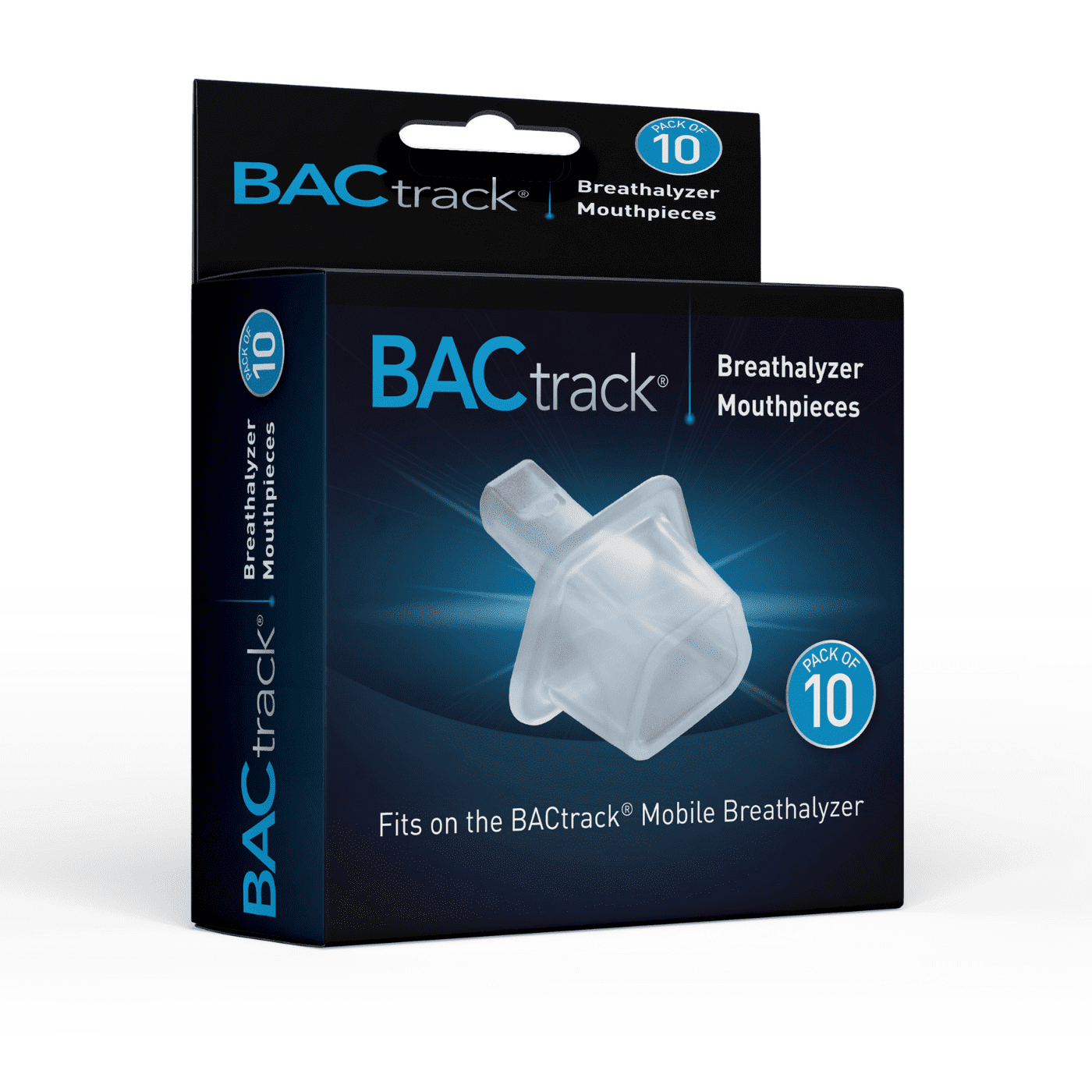BACtrack Mobile Smartphone Breathalyzer Mouthpieces (10 Count) | Not Compatible with BACtrack C6 and C8 Breathalyzers