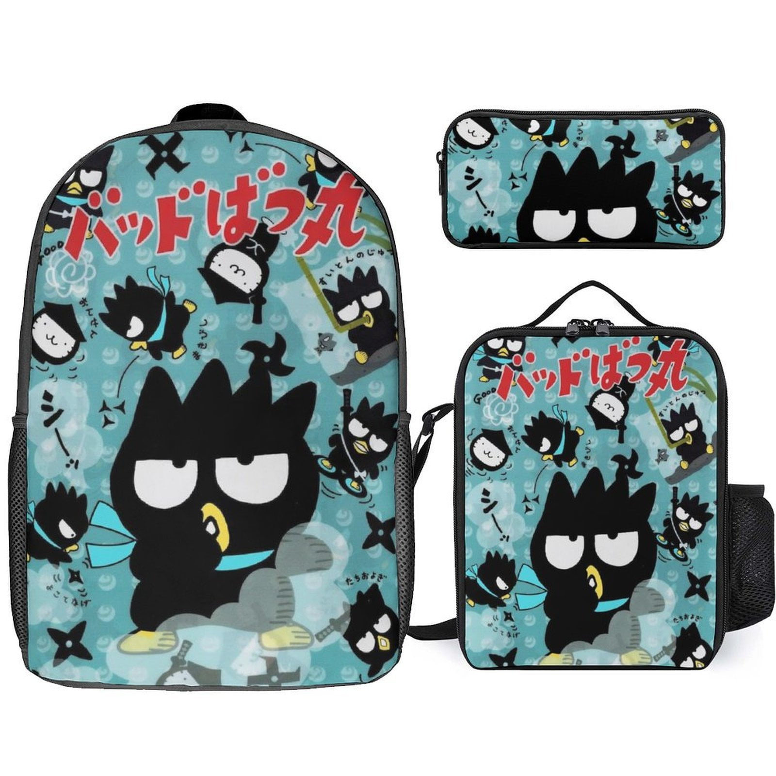 BAD-BAD-TZ-MARU Backpack Three Piece Set Combination Anime Gift BAD-BAD ...