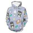 thumbnail image 1 of BAD BADTZ-MARU Hoodie with Pocket Anime for Men Women Couple Gift, 1 of 7