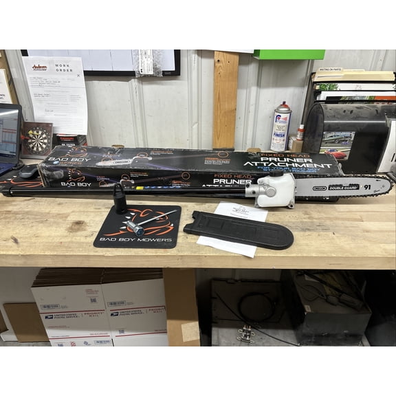 BAD BOY MOWERS OEM 088-7635-00 E-Series Pole Saw/Pruner Attachment for Trimmers