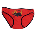 thumbnail image 1 of BAD CAT Juniors Panty Hipster Brief (Size 10, Red), 1 of 2