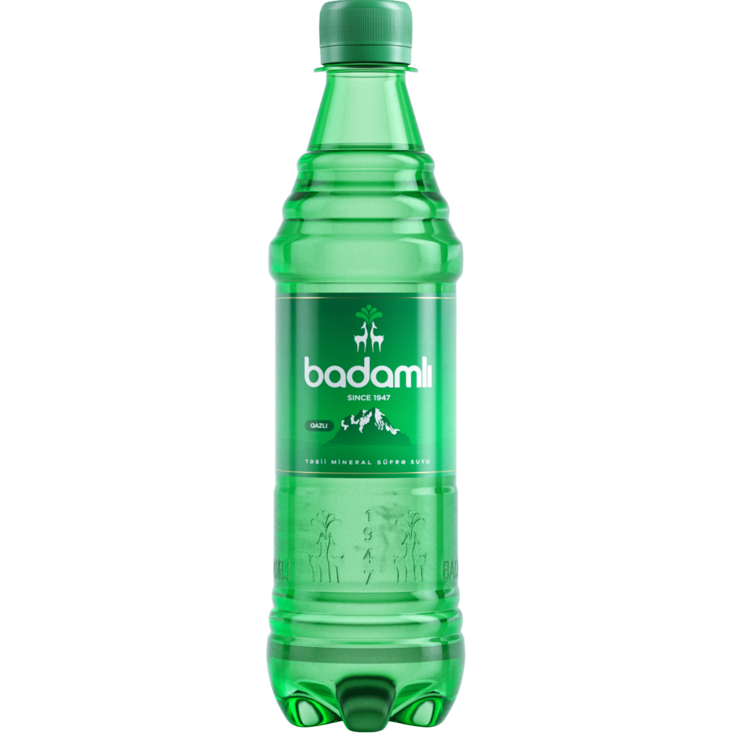 BADAMLI Naturally Sparkling Mineral Water | pH 7.5, 16.9 fl oz | Ideal Mineral Composition | Pack of 20