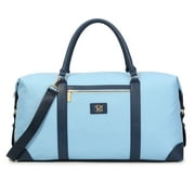BADGLEY MISCHKA Barbara Tote Weekender Unisex Travel Bag (Light Blue)