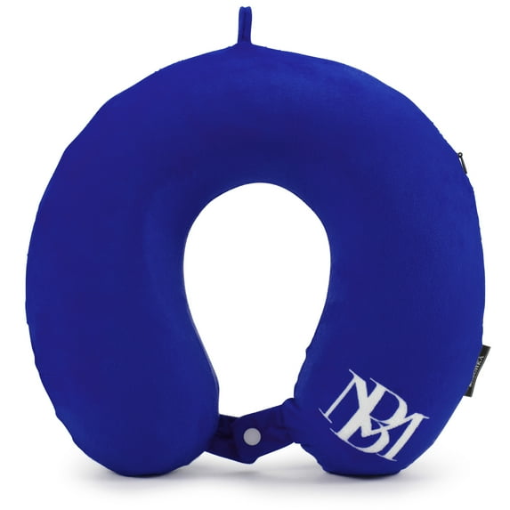 BADGLEY MISCHKA TLUPMBMCB Memory Foam Travel Neck Pillow (Cobalt Blue)