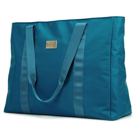 Uncomplicated Nylon Weekender Tote Bag