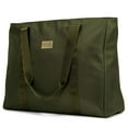 thumbnail image 1 of BADGLEY MISCHKA Women's Nylon Weekender Tote Duffle Bag -  (Olive Green), 1 of 8