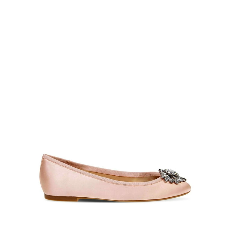 Badgley mischka bianca embellished ballet flat hot sale