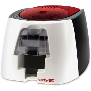Evolis Badgy100 Plastic Color ID Card Printer B12U0000RS