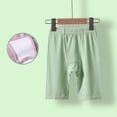 thumbnail image 1 of BADHUB Girls Knee Length Pants Dressy Casual Bermuda Shorts Elastic Waist Solid Color Soft Summer Short Pant Green 12 Years, 1 of 7