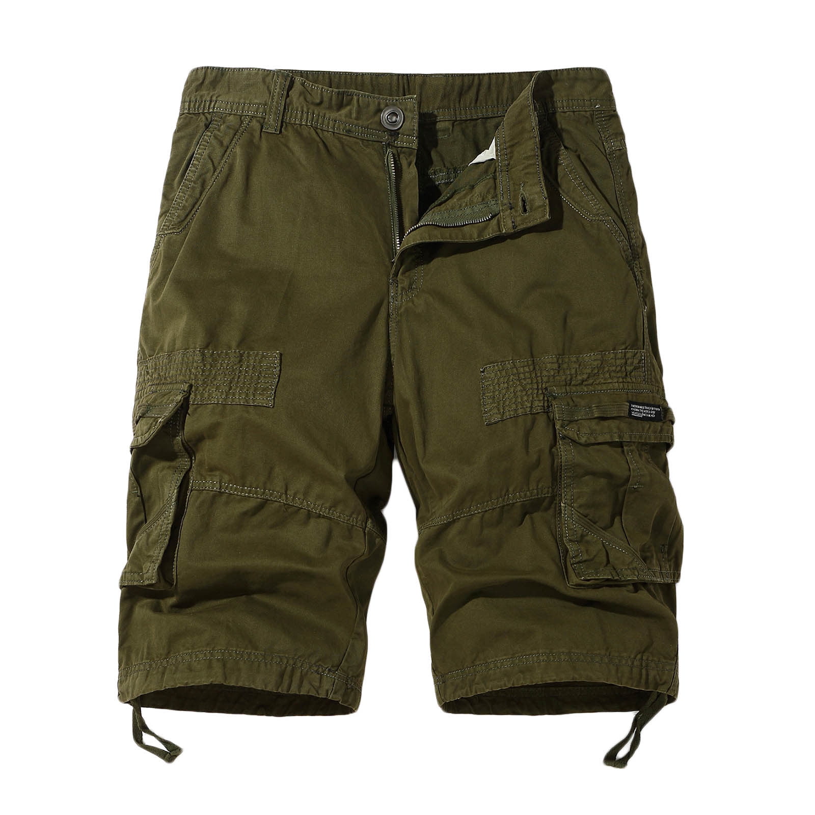 BADHUB Mens Shorts Savings - Mens Elastic Waist Cargo Shorts,2024 