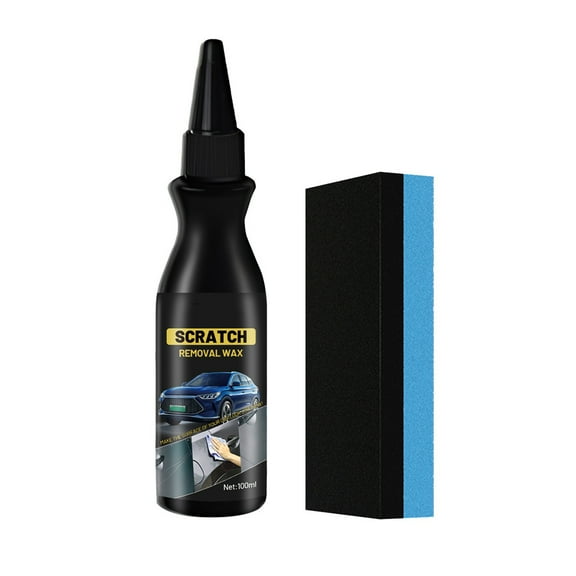 BAELLERT 100ML Car Scratch Repair Cream with Sponge Vehicles Deep Scratch Remover Auto Body Paint Scratch Repair Paste Polishing Wax Car Care Tools