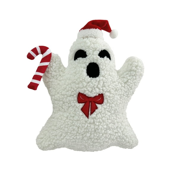 BAELLERT 20/40CM Ghost Plush Pillow Toy Fun Cozy Stuffed Animals Plushies Kawaii Doll Toy Halloween Fall Decorative Cushion Photography Prop for Home Party
