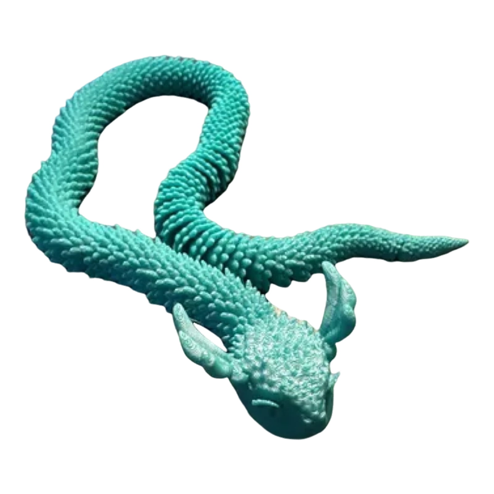 BAELLERT 3D Printed Snake Figurine Movable Joints Snake Figure Stress ...