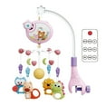 thumbnail image 1 of BAELLERT Baby Mobiles for Cribs Crib Mobile with Music & Lights Remote Control Rotating Rattle Toy Star Projection Relaxing Music Baby Crib Rattle for Boys Girls, 1 of 8
