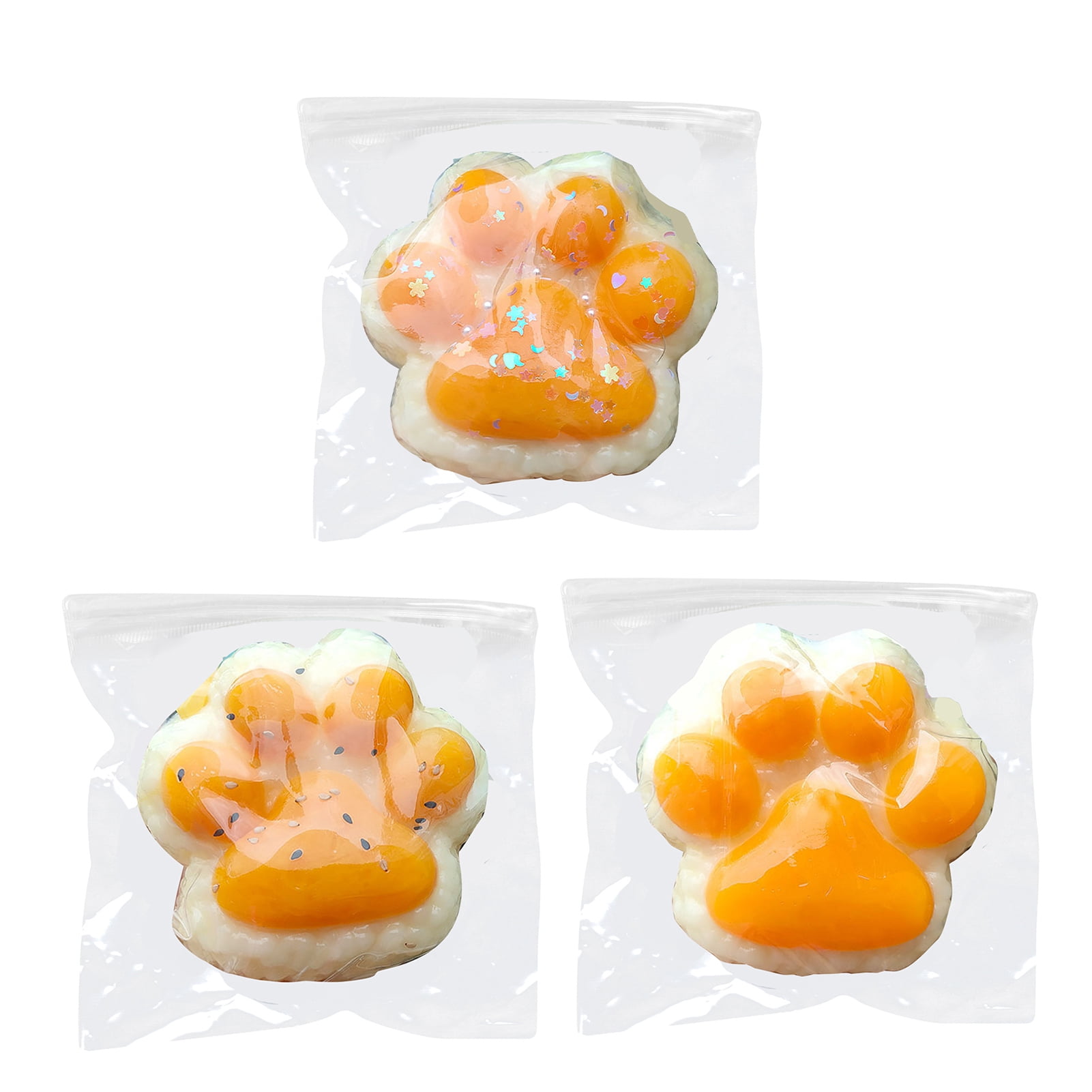 Curated visual reference: Fresh Look at Baellert Cat Paw Squeeze Toy Stress Relief Kitten Paw Pinch