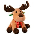 thumbnail image 1 of BAELLERT Christmas Reindeer Plush Toy Pillow Super Soft Stuffed Animal Doll Christmas Tree Winter Holiday Decoration Gift for Kids Adults, 1 of 7