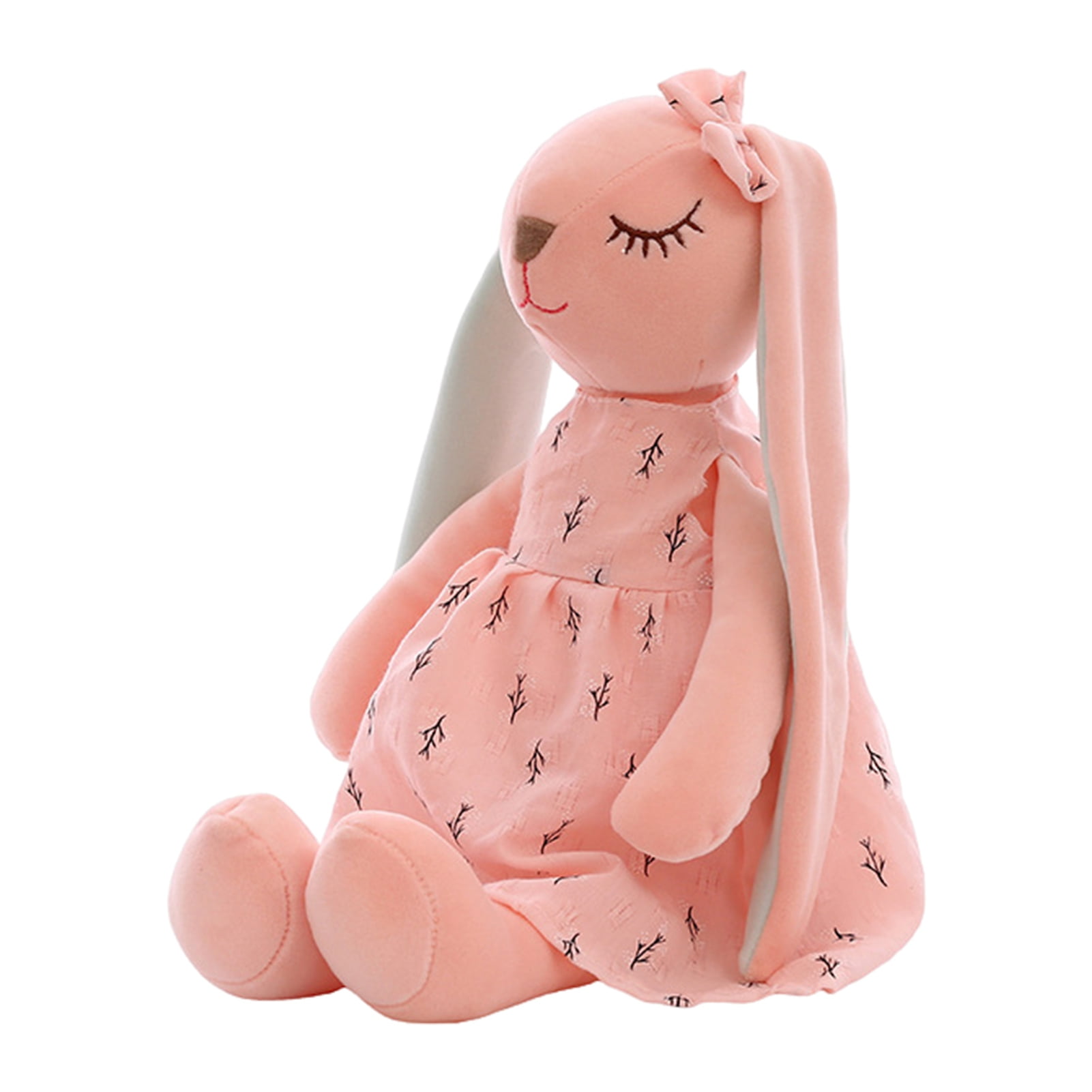 Plush Easter Rabbit BAELLERT Easter Bunny Plush Stuffed Animal Adorable Rabbit Doll Easter ...