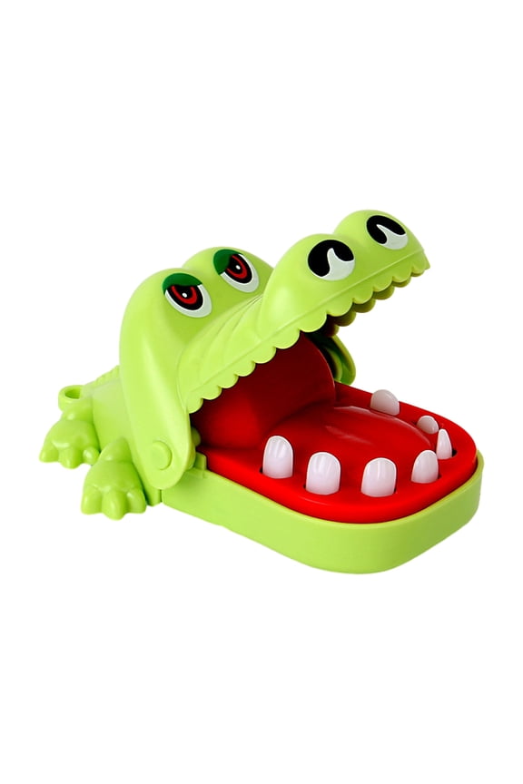 Fun Finger Biting Crocodile Toy Interactive Game Unique Portable Novelty Mini Keychain Pendant for Kids
