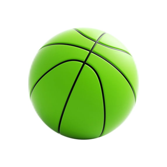 BAELLERT Indoor Silent Basketball High Rebound Low Noise Kids Dribbling Training High Density Foam Practice Sports Bouncy Ball Boys Girls Gift