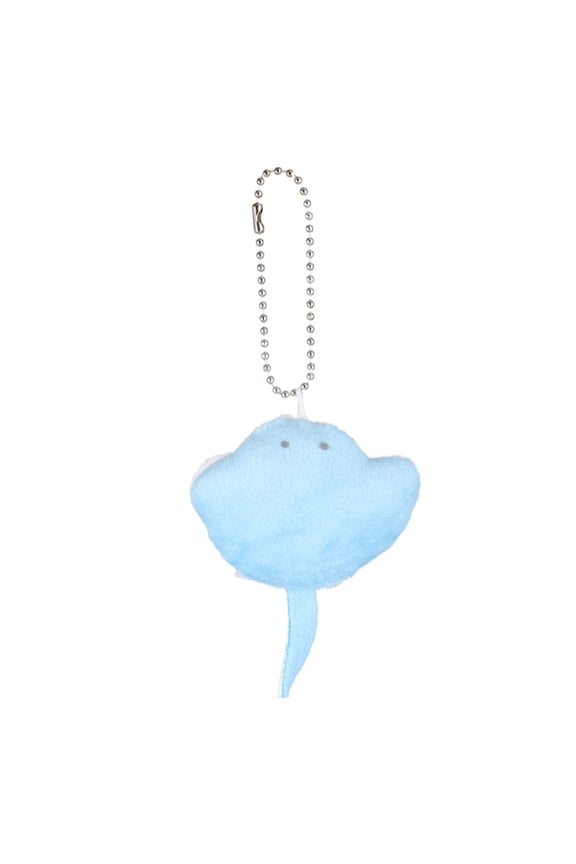Lovely Fish Plush Pendant Cartoon Animal Devil Rays Doll Plushies Ornament Soft Stuffed Animal Purse Charms Keychain Pendant Girl Toy Gifts
