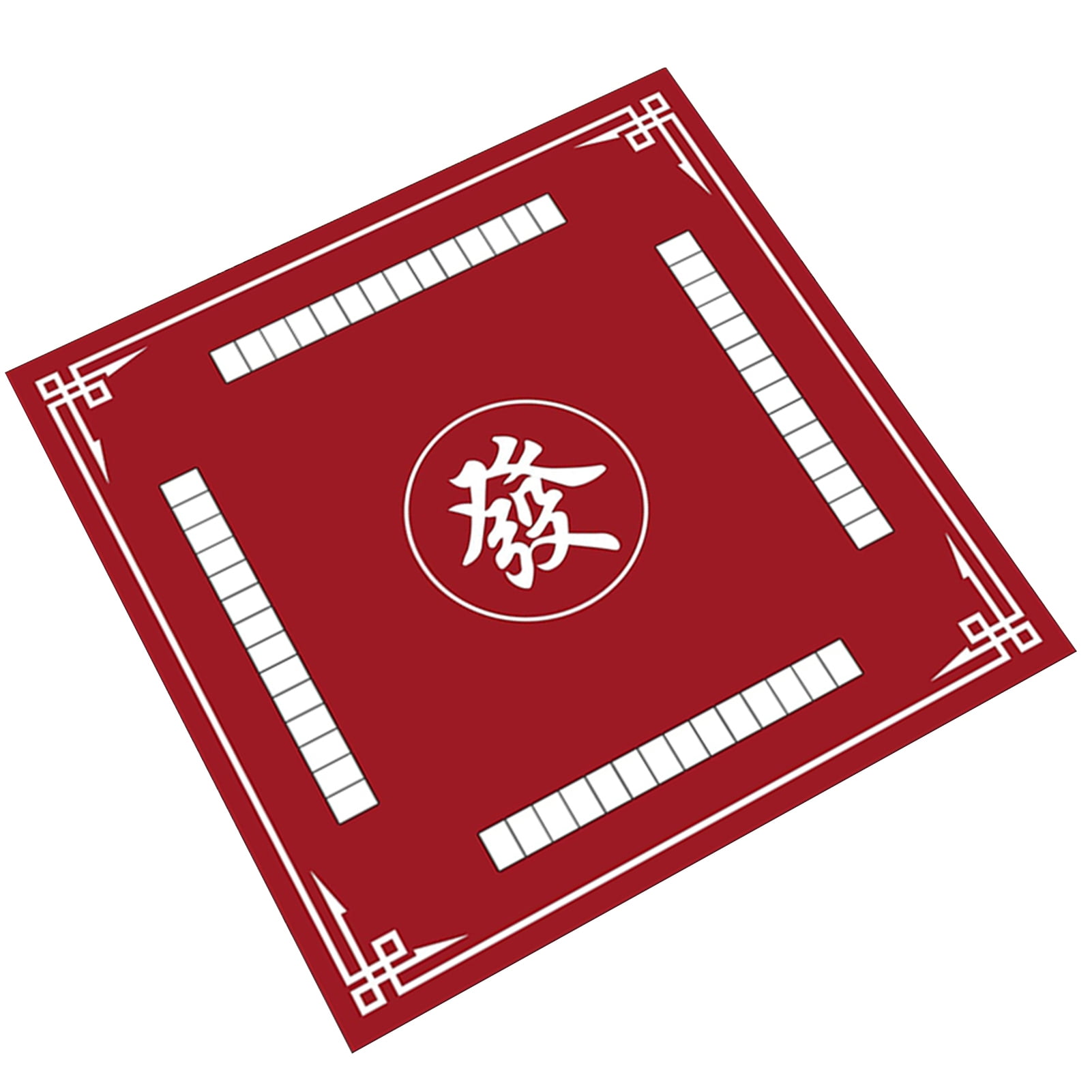 BAELLERT Mahjong Table Mat Poker Domino Mahjong Tile Card Board Game Anti-slip Noise Reduction Square Mah Jong Table Cover Playmat