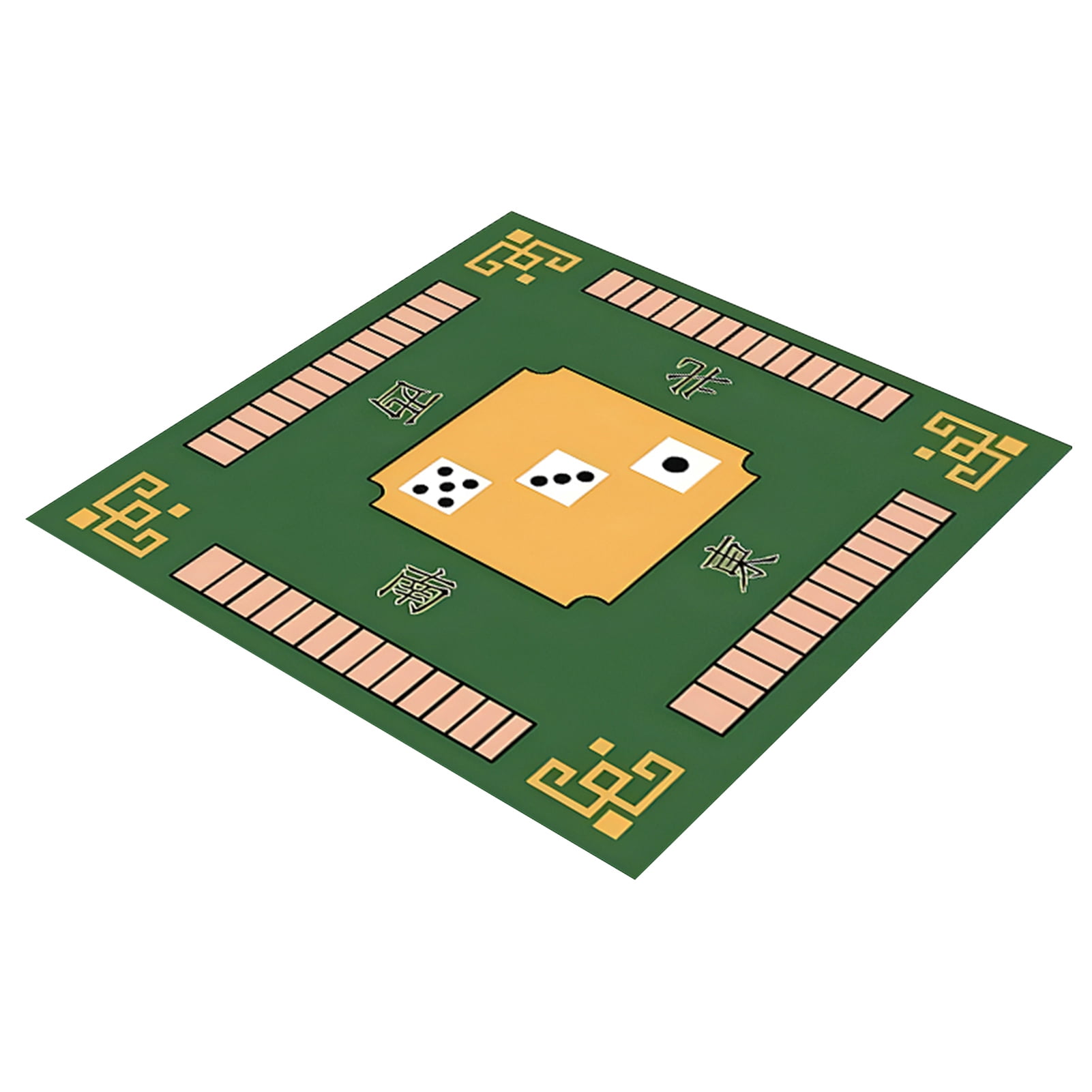 Tapete Mahjong CHWNIBAY 31.5x31.5 | Redução De Ruído | Antiderrapante | Bolsa Para Transporte