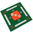 thumbnail image 1 of BAELLERT Mahjong Table Mat Poker Domino Mahjong Tile Card Board Game Anti-slip Noise Reduction Square Mah Jongg Table Cover Playmat, 1 of 8