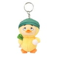 thumbnail image 1 of BAELLERT Plush Doll Keychain Pendant Bag Ornament Yellow Duckling Stuffed Toy Cute Soft Key Ring for Car Keys Backpack Wallet, 1 of 7