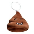 thumbnail image 1 of BAELLERT Poop Plush Keychain Cute Emoticon Poop Toy Cartoon Funny Backpack Hanging Decoration Soft Stuffed Bag Keyring Gift for Friends Family, 1 of 8