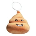 thumbnail image 1 of BAELLERT Poop Plush Keychain Cute Emoticon Poop Toy Cartoon Funny Backpack Hanging Decoration Soft Stuffed Bag Keyring Gift for Friends Family, 1 of 8