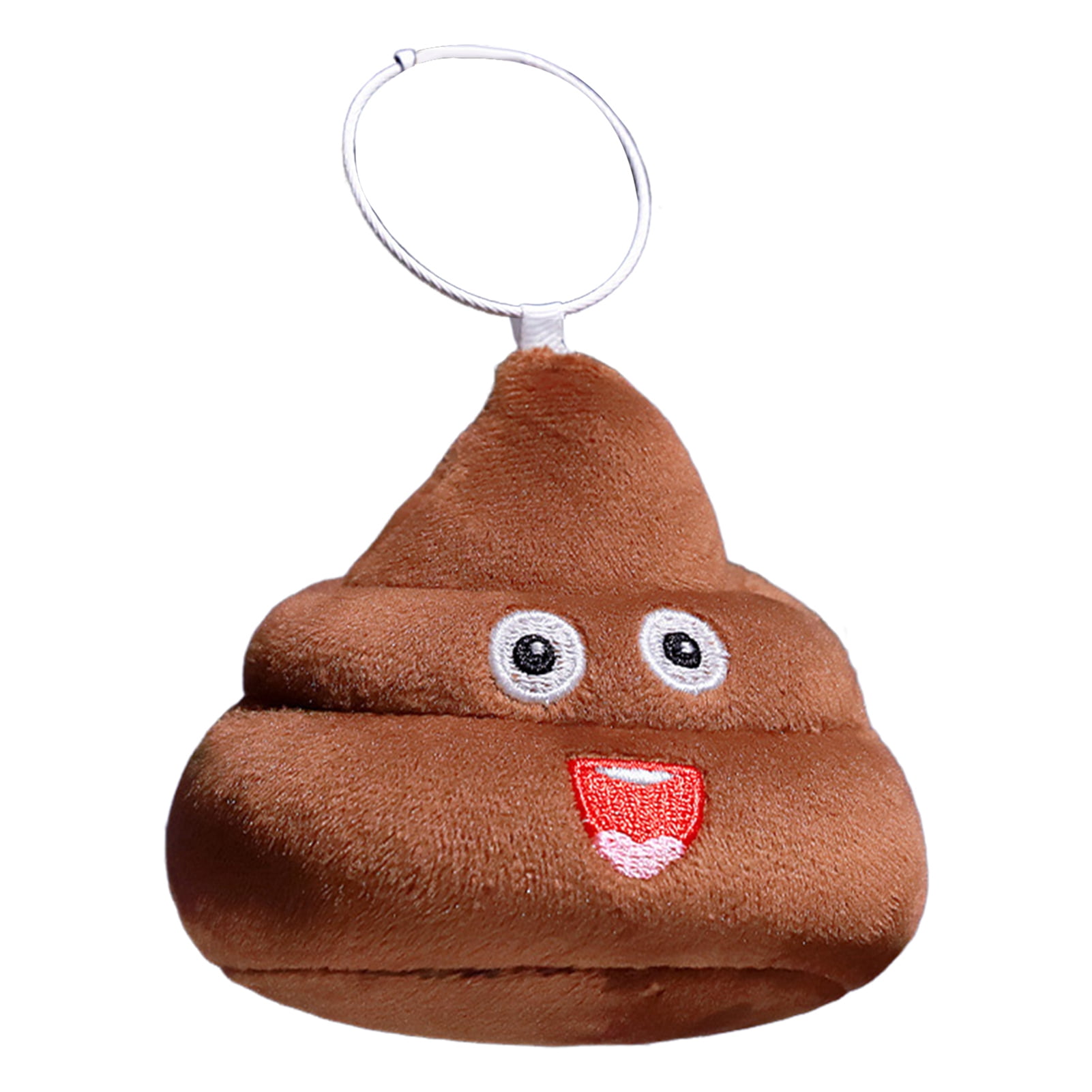 BAELLERT Poop Plush Keychain Cute Emoticon Poop Toy Cartoon Funny ...