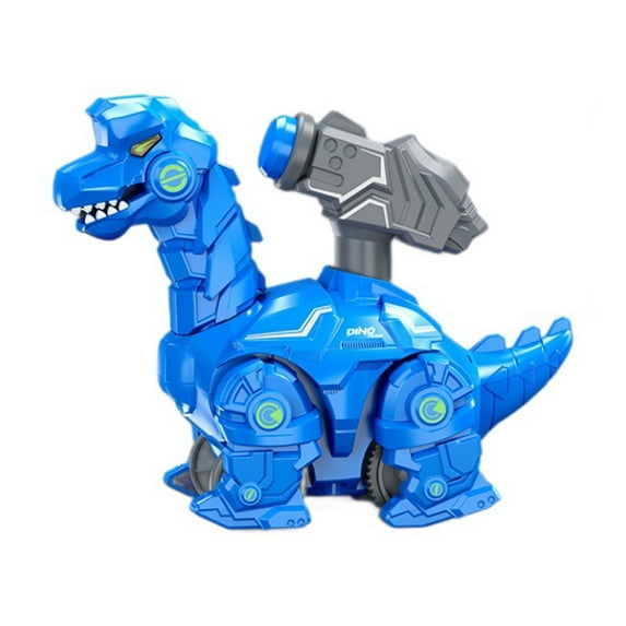 BAELLERT Press Mechanical Dinosaur Car Toy Push Go Inertial Drive Pull Back Educational Kids Cartoon Dino Truck Vehicle Toy Toddler Boys Girls