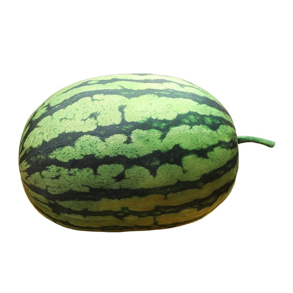BAELLERT Watermelon Plush Toy Stuffed Fruit Pillow Soft Watermelon Throw Pillow Room Decor Creative Gift for Kids