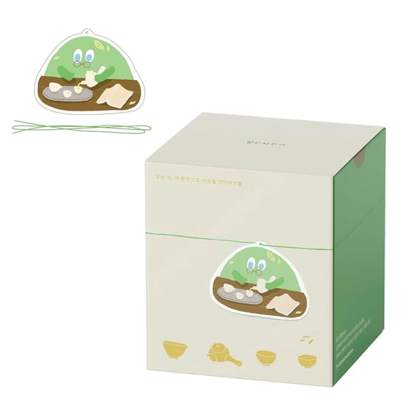 BAERISAMNEUNGGONGWON Daily Tea Reflection Gyeongju Tea Set, 11 Variety Korean Tea Bag Gift Box, Herbal & Green Tea Assortment