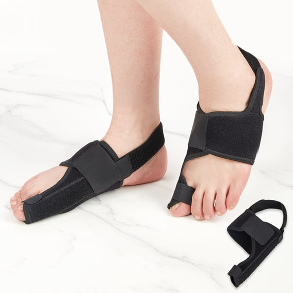BAETEUY 1 Pair Bunion Corrector Orthopedic Splint & Toe Separator - Pain Relief for Hallux Valgus, Hammer Toe, Non-Surgical Correction, Adjustable, Breathable Pads for Men & Women