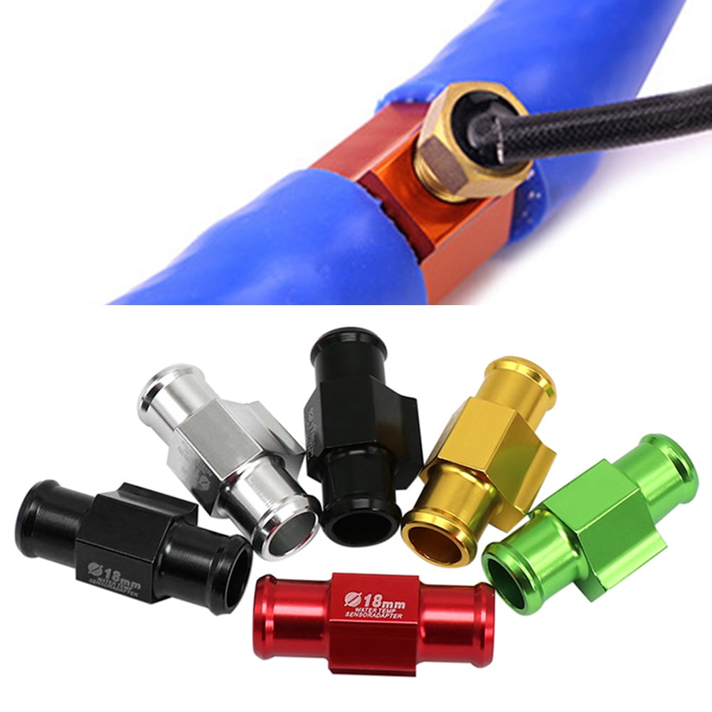 BAETEUY 18/22mm Universal Motorcycle Water Temperature Sensor Hose