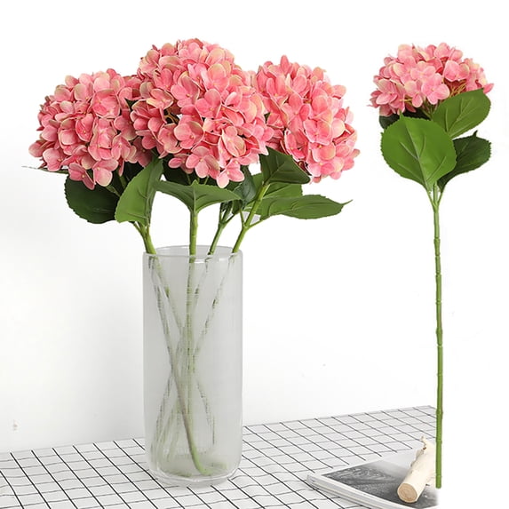 BAETEUY 1Pc 3D Artificial Cloth Flower Hydrangea Bridal Wedding Party Desktop Decoration