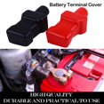 thumbnail image 1 of BAETEUY 2Pcs Car Battery Covers Durable Flexible Soft Insulation Battery Pile Head Protection Covers for Auto, 1 of 7