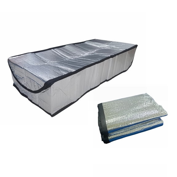BAETEUY Attic Stairway Insulation Cover - Zipper Closure, Simple Installation, Energy-Saving Attic Stairs Door Ladder Insulator Accessories