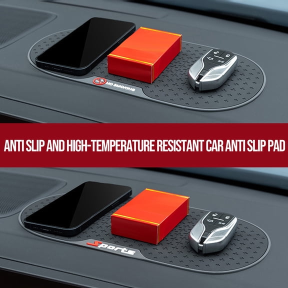 BAETEUY Car Dashboard Anti-slip Pad Large Heat Resistant PVC Reusable Universal SUV Truck Vehicle Auto Cell Phone Keys Sunglasses Coins Non-slip Mat