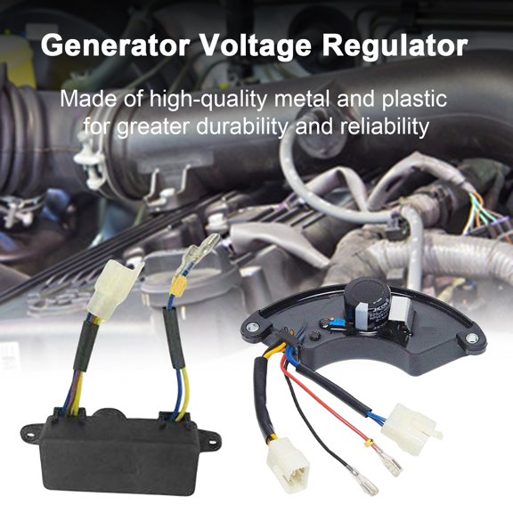 BAETEUY Car Generator Voltage Regulator Ignition Control Module Universal Easy to Install 2-3KW/5-6KW Voltage Regulator No-Spark Repair Kit